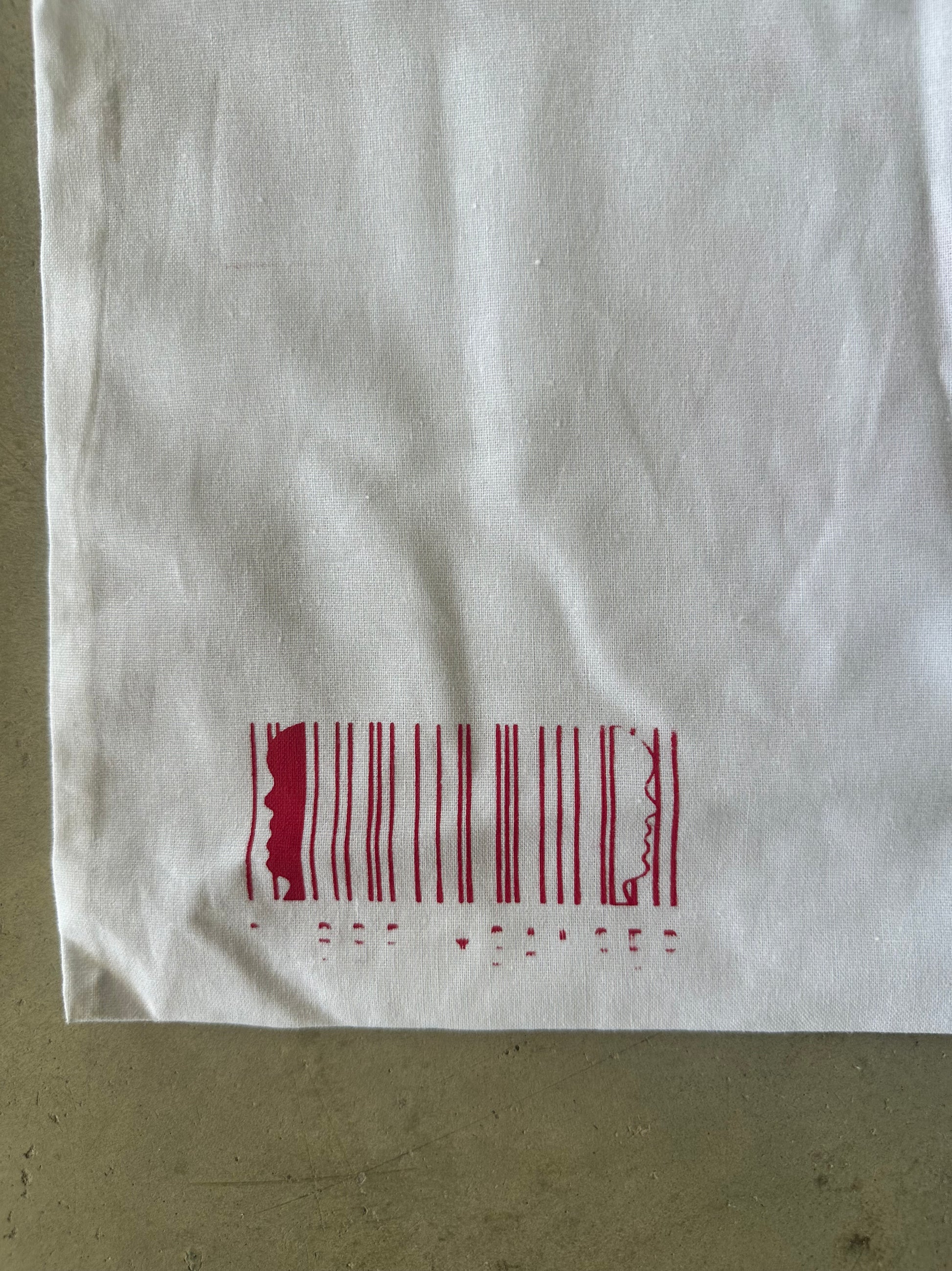 Red Jesus Tote Bag
