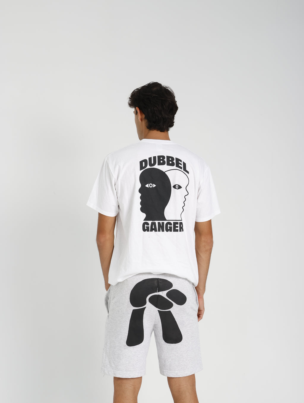 DUBBEL GÄNGER —  SHORTS GREY