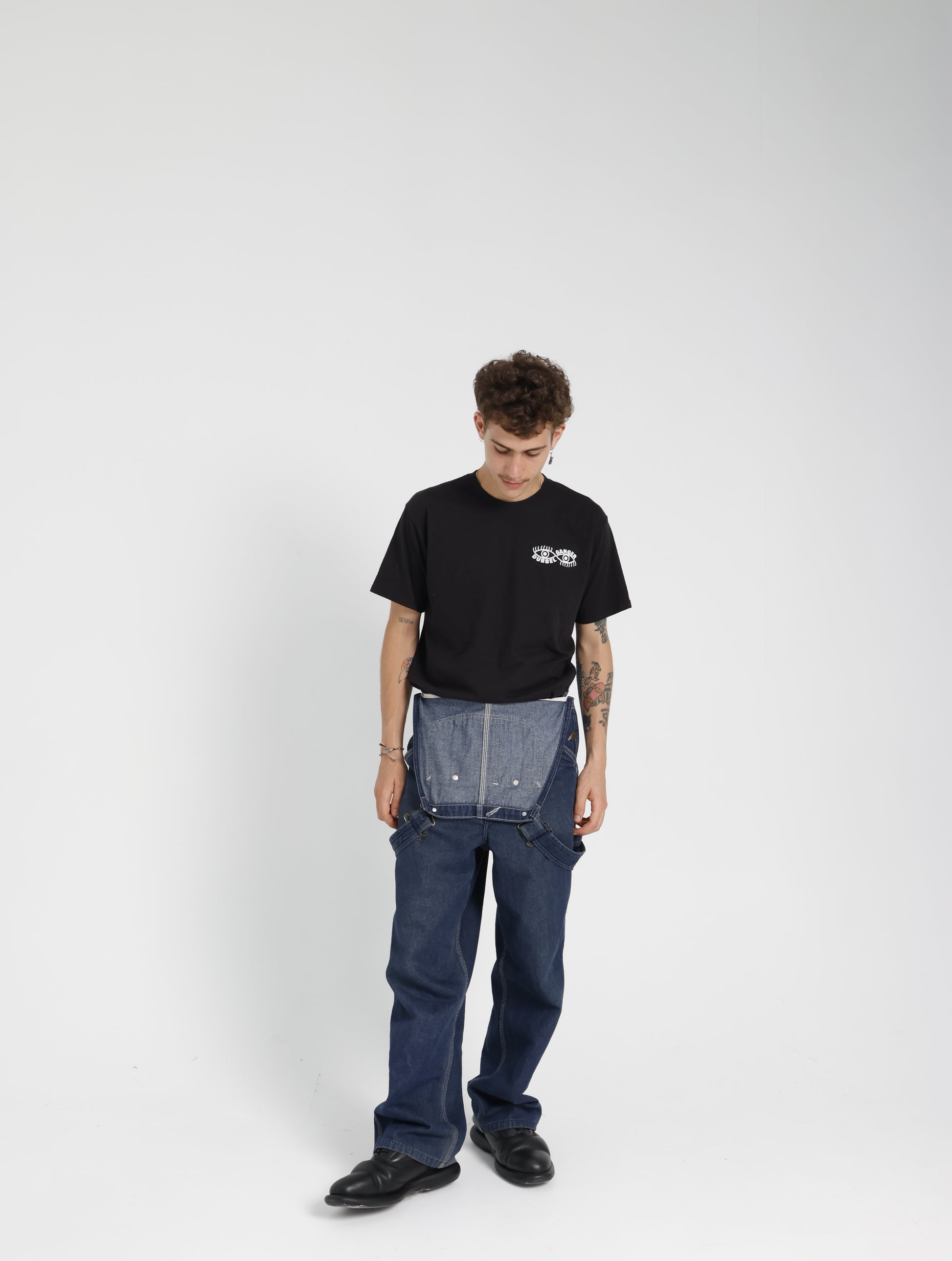 DUBBEL GÄNGER —  LOGO T-SHIRT BLACK