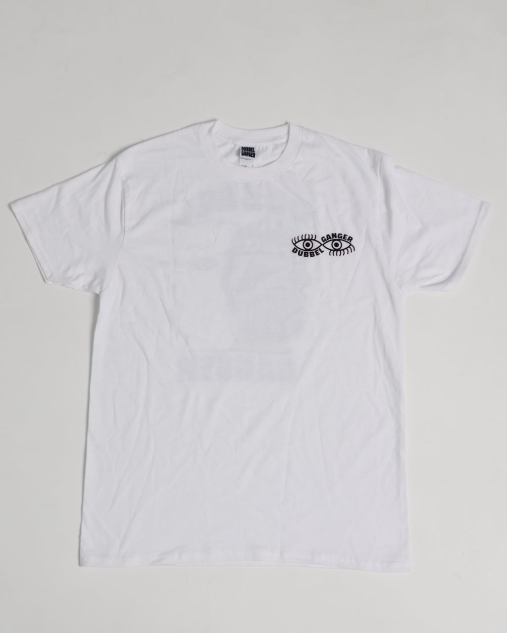 DUBBEL GÄNGER —  LOGO T-SHIRT WHITE