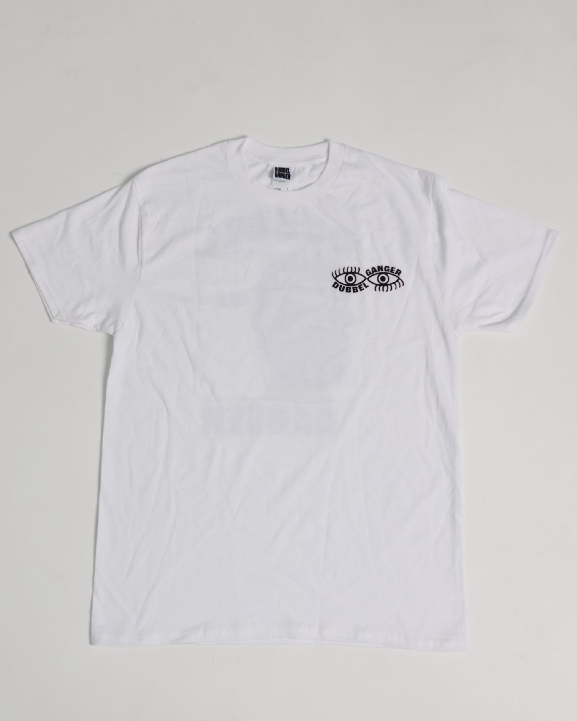 DUBBEL GÄNGER —  LOGO T-SHIRT WHITE
