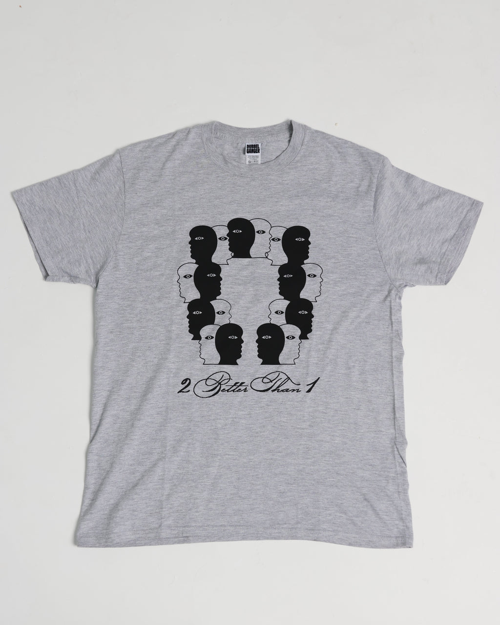 DUBBEL GÄNGER — PATTERN T-SHIRT GREY