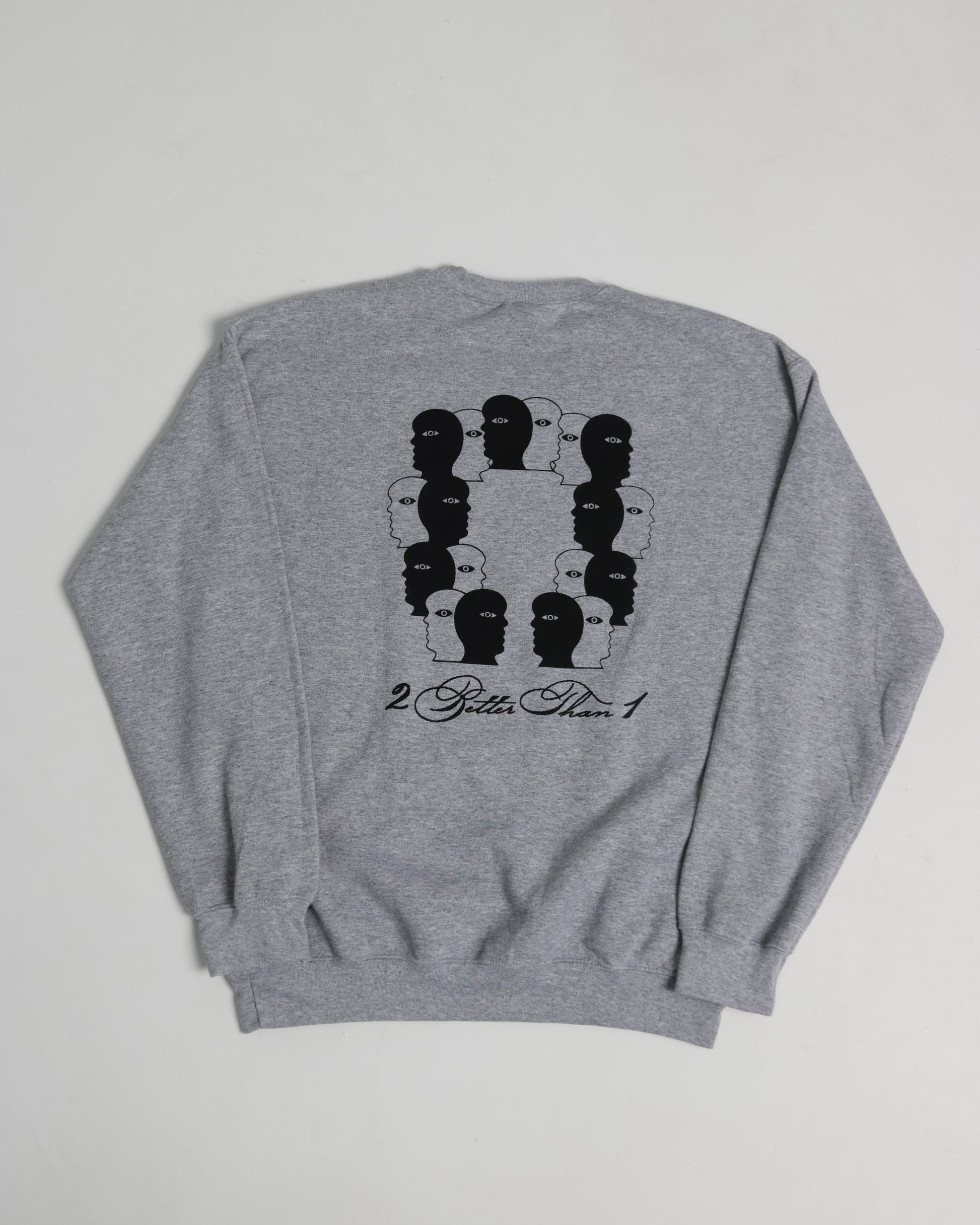 DUBBEL GÄNGER —  CIRCLE SWEATER GREY