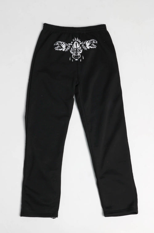 DUBBEL GÄNGER —  CERBERUS TRACK PANTS BLACK