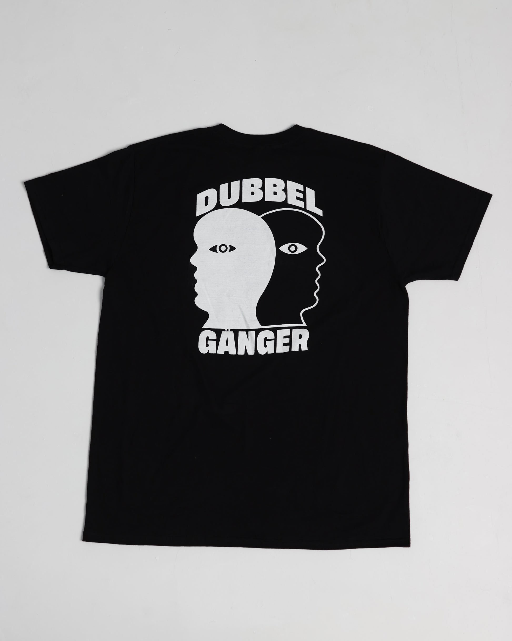 DUBBEL GÄNGER —  LOGO T-SHIRT BLACK