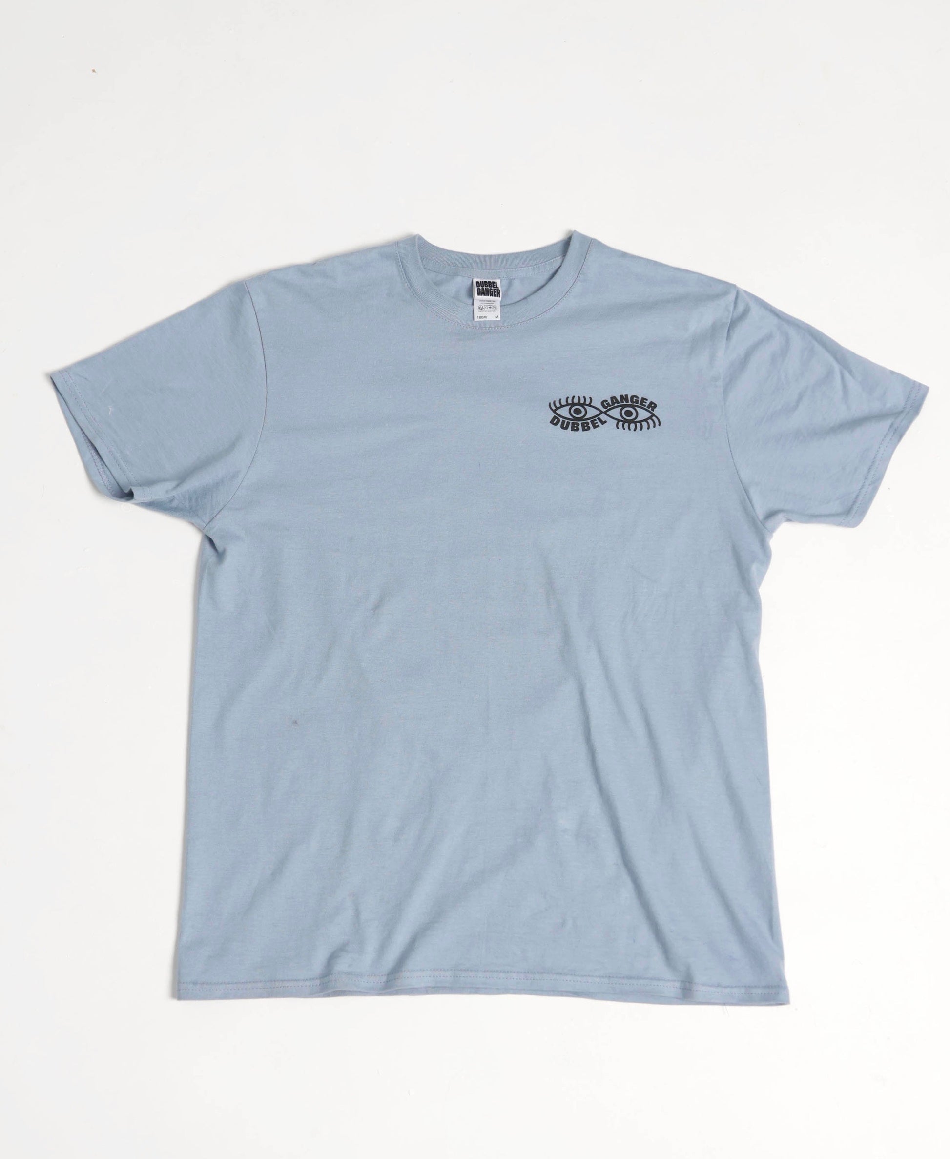 DUBBEL GÄNGER —  LOGO T-SHIRT LIGHT BLUE